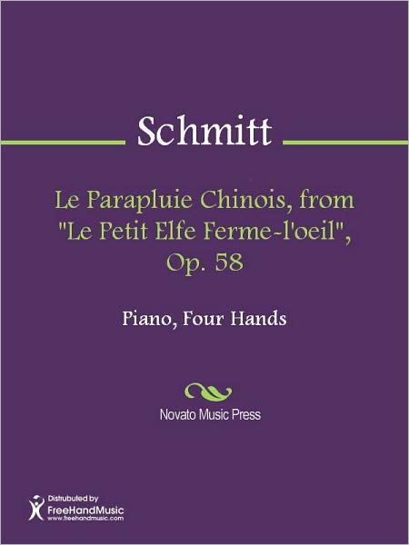 Le Parapluie Chinois, from "Le Petit Elfe Ferme-l'oeil", Op. 58