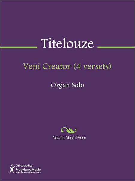 Veni Creator (4 versets)