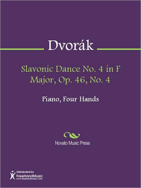 Slavonic Dance No. 4 in F Major, Op. 46, No. 4
