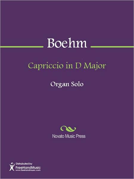 Capriccio in D Major