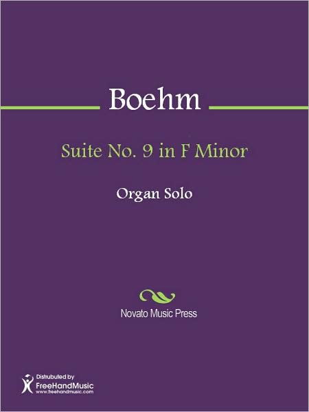 Suite No. 9 in F Minor