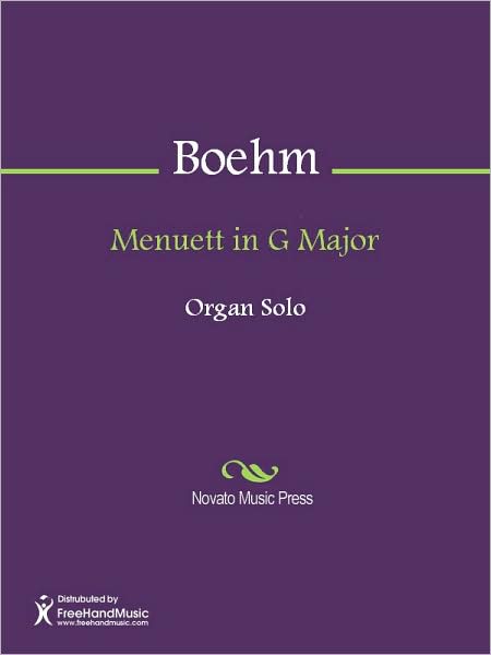Menuett in G Major