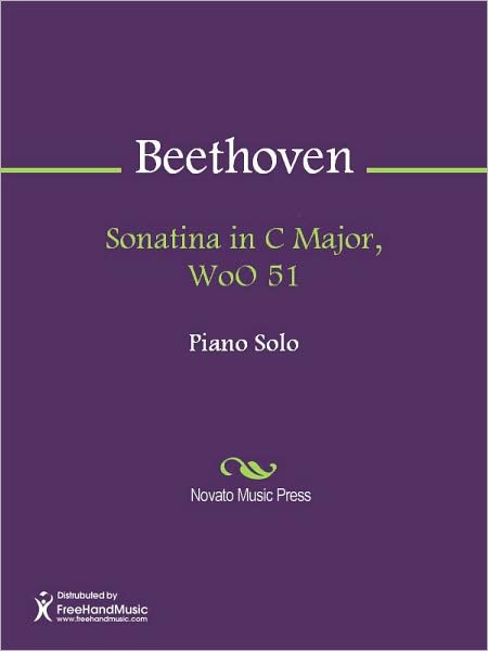 Sonatina in C Major, WoO 51