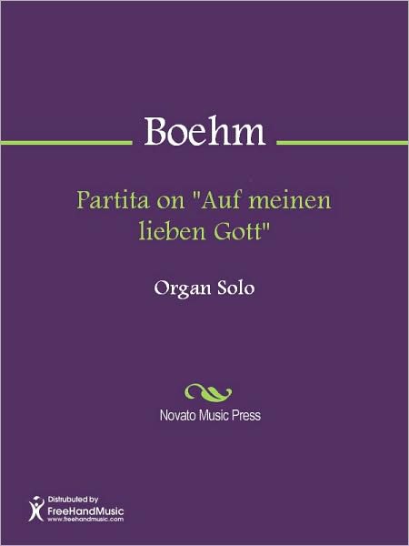 Partita on "Auf meinen lieben Gott"
