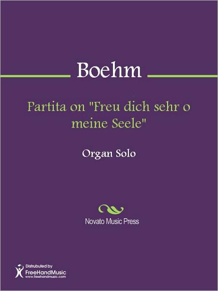 Partita on "Freu dich sehr o meine Seele"