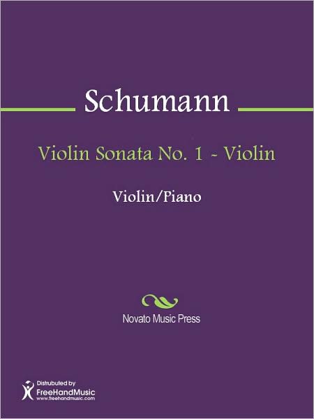 Violin Sonata No. 1 - Violin