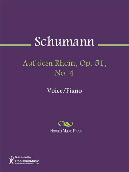Auf dem Rhein, Op. 51, No. 4