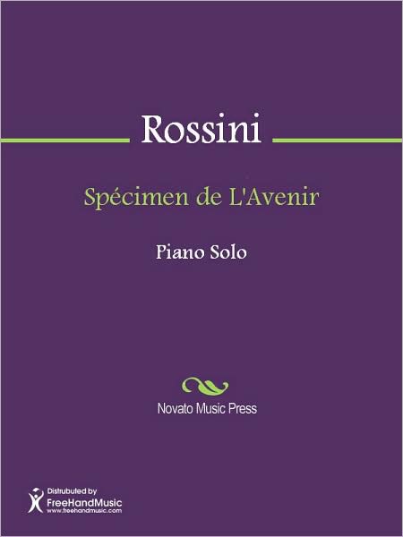 Specimen de L'Avenir
