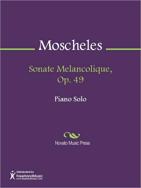 Sonate Melancolique, Op. 49