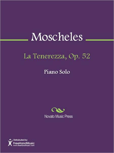 La Tenerezza, Op. 52