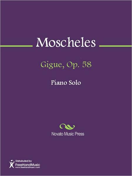 Gigue, Op. 58