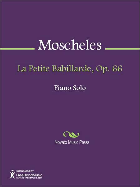 La Petite Babillarde, Op. 66