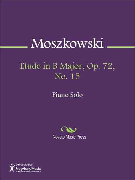Etude in B Major, Op. 72, No. 15