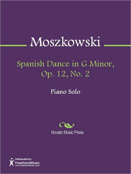 Spanish Dance in G Minor, Op. 12, No. 2