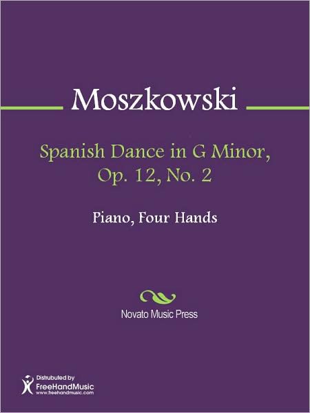 Spanish Dance in G Minor, Op. 12, No. 2