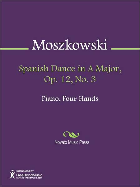 Spanish Dance in A Major, Op. 12, No. 3