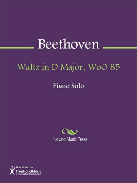 Waltz in D Major, WoO 85