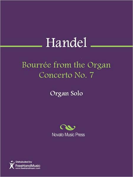 Bourree from the Organ Concerto No. 7