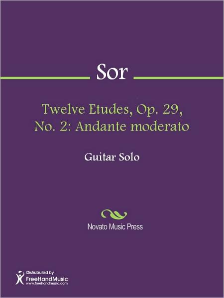 Twelve Etudes, Op. 29, No. 2: Andante moderato