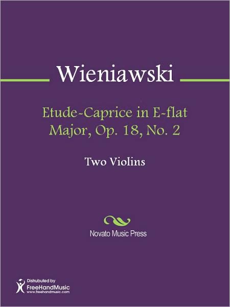 Etude-Caprice in E-flat Major, Op. 18, No. 2