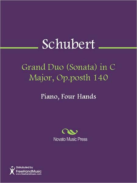 Grand Duo (Sonata) in C Major, Op.posth 140