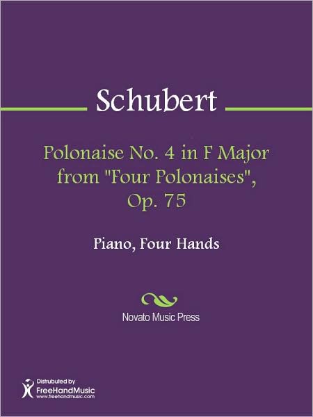 Polonaise No. 4 in F Major from "Four Polonaises", Op. 75