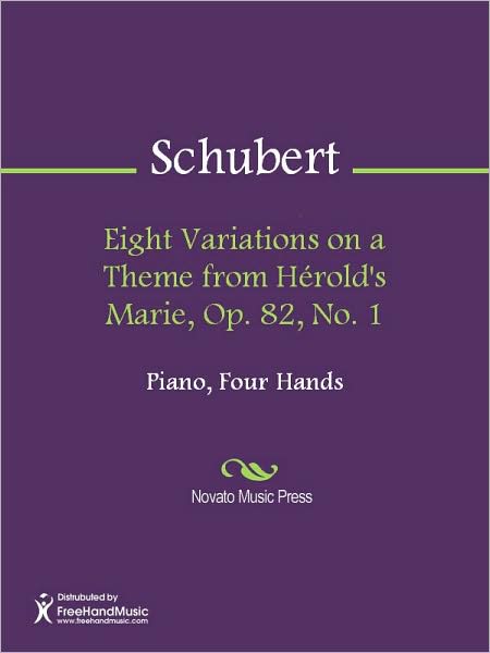 Eight Variations on a Theme from Herold's Marie, Op. 82, No. 1