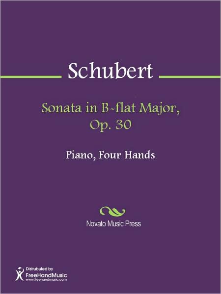 Sonata in B-flat Major, Op. 30