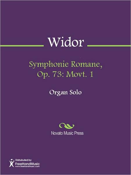Symphonie Romane, Op. 73: Movt. 1