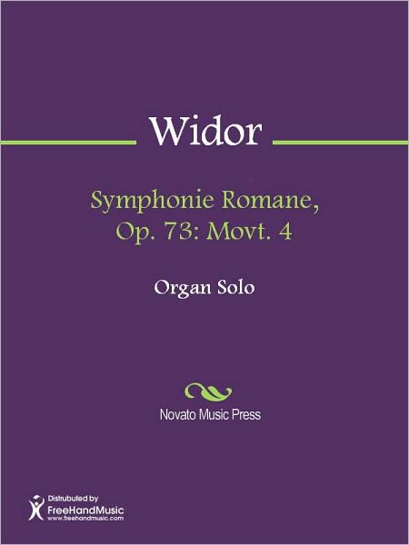 Symphonie Romane, Op. 73: Movt. 4
