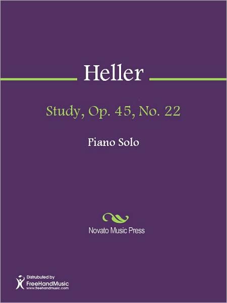 Study, Op. 45, No. 22
