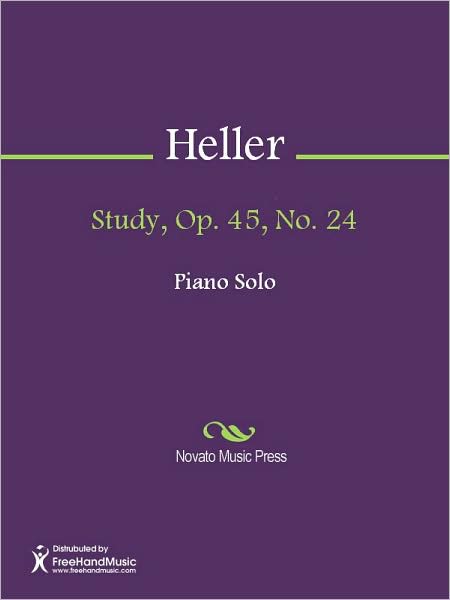 Study, Op. 45, No. 24