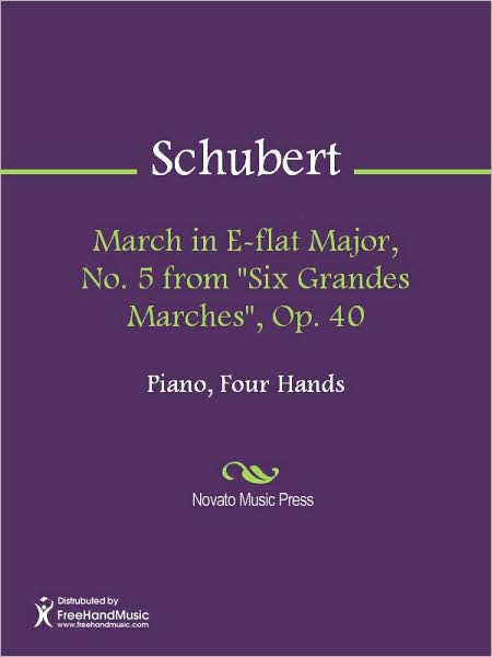 March in E-flat Major, No. 5 from "Six Grandes Marches", Op. 40