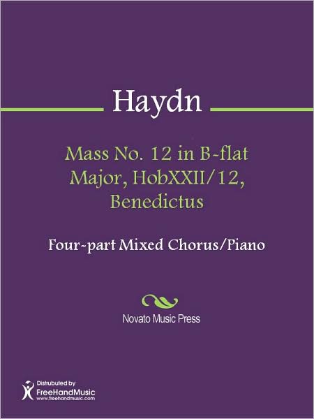 Mass No. 12 in B-flat Major, HobXXII/12, Benedictus