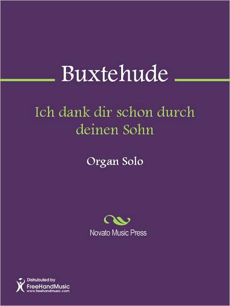 Ich dank dir schon durch deinen Sohn