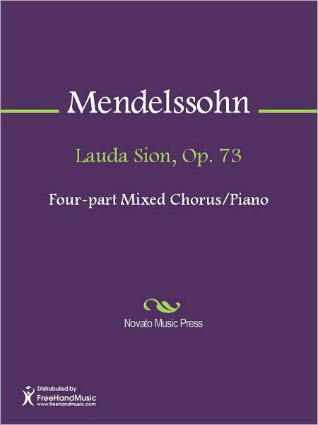 Lauda Sion, Op. 73