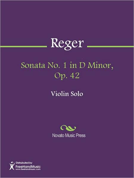 Sonata No. 1 in D Minor, Op. 42