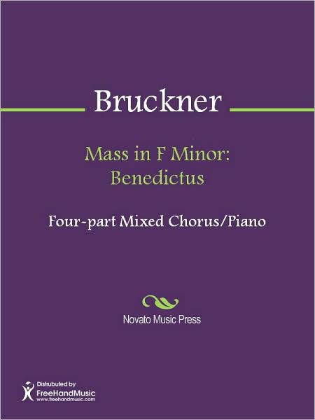 Mass in F Minor: Benedictus