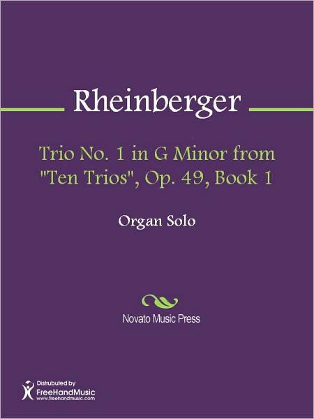 Trio No. 1 in G Minor from "Ten Trios", Op. 49, Book 1