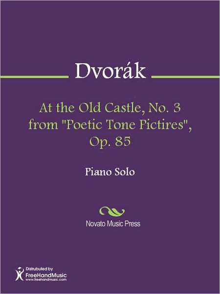 At the Old Castle, No. 3 from "Poetic Tone Pictires", Op. 85
