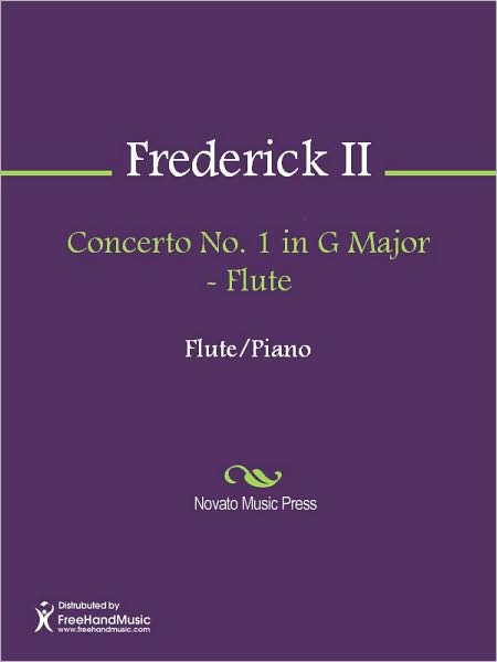 Concerto No. 1 in G Major - Flute