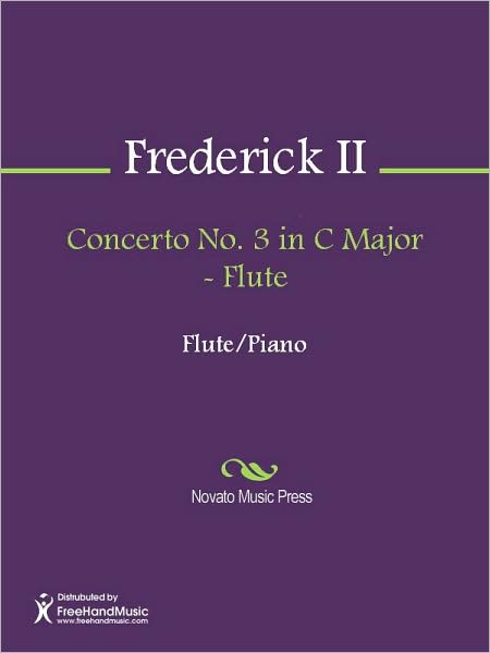 Concerto No. 3 in C Major - Flute