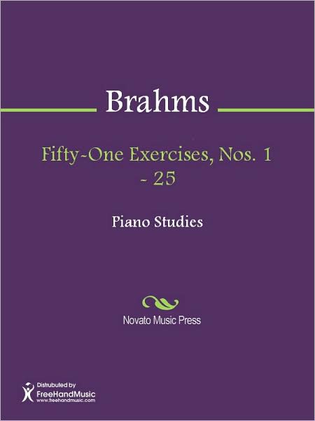 Fifty-One Exercises, Nos. 1 - 25