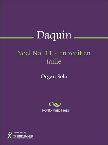 Noel No. 11 - En recit en taille