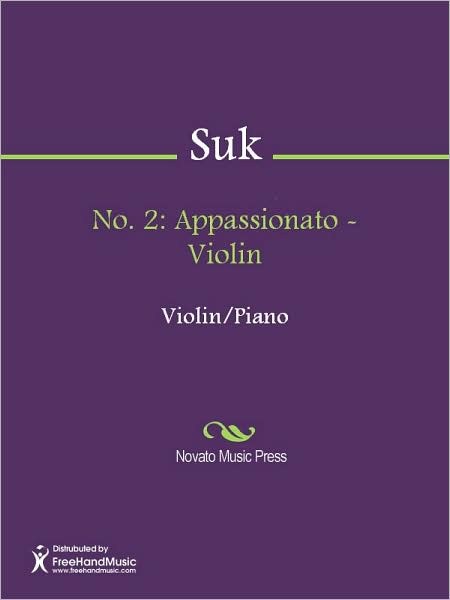 No. 2: Appassionato - Violin