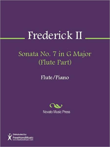 Sonata No. 7 in G Major (Flute Part)