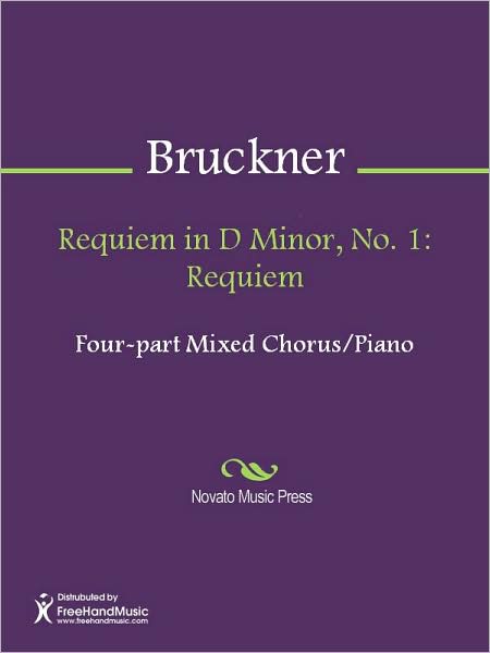 Requiem in D Minor, No. 1: Requiem