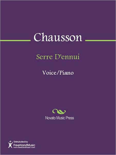 Serre D'ennui