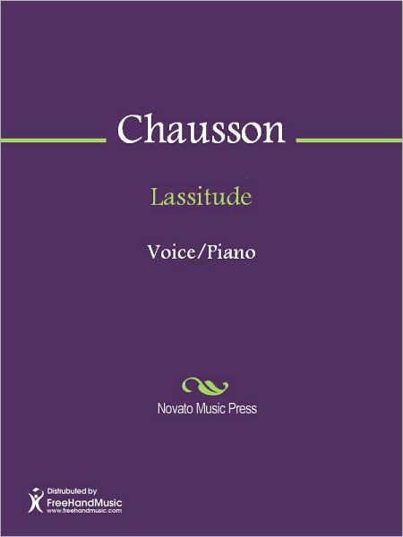 Lassitude