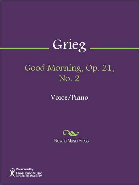 Good Morning, Op. 21, No. 2